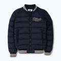 Pánska bunda Pitbull Hidden Quilted Hooded dark navy/beige 2