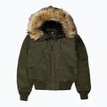 Pánska zimná bunda Pitbull Harvest Hooded Bomber olive 4