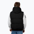 Pánska vesta Pitbull Patton Quilted Hooded black 3