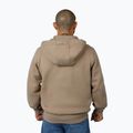 Pánska mikina Pitbull Small Logo Hooded Zip pale sand 3
