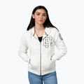 Dámske mikiny Pitbull Sherpa Ruffina s kapucňou na zips off white 4