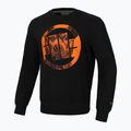 Pánska mikina Pitbull West Coast Crewneck Orange Dog 24 black