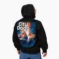 Pánska mikina Pitbull Hooded City Of Dogs black 3