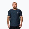 Pánske športové tričko Pitbull Small Logo Casual T-shirt navy melange