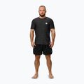 Pánske tričko Pitbull Small Logo Casual Sport black melange 2