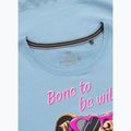 Dámske tričko Pitbull Synglasses Dog light blue 7