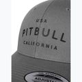 Pitbull Snapback ,,USA CAL" Classic Low Profile grafitová baseballová čiapka 3
