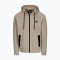 Pánska mikina Pitbull Dogwood Hooded Zip Sweatshirt dark sand