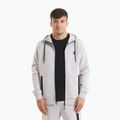 Pánska mikina Pitbull Dogwood Hooded Zip Sweatshirt white/blue