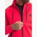 Pánska mikina Pitbull Dogwood Hooded Zip Sweatshirt fluo/red 6