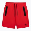 Pitbull Dogwood Sport fluo/červené pánske šortky