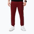 Pánske tepláky Pitbull Tape Nugget Jogging burgundy 4