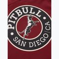 Pánska mikina Pitbull San Diego Ca Crewneck Sweatshirt burgundy 6
