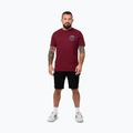 Pánske tričko Pitbull San Diego CA black burgundy 2