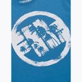 Pánske tričko Pitbull Logo Palms shade blue 7