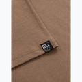 Pánske tričko Pitbull Logo Palms brown savana 8