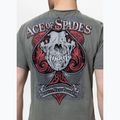 Pánske tričko Pitbull Ace Of Spades muted green 3