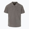 Pánske polo tričko Pitbull Washed Polo dark brown