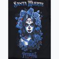 Pitbull dámske tričko Santa Muerte Blue black 8