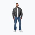 Pánska bunda Pitbull Hacket Washed Bomber graphite 2