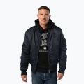 Pánska bunda Pitbull Hacket Washed Bomber dark navy