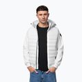 Pánska bunda Pitbull Palomar Padded Hooded Hybrid white 4