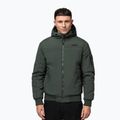 Pánska zimná bunda Pitbull Balboa 2 Hooded dark green