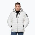 Pánska zimná bunda Pitbull Crestline Padded Hooded off white