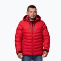 Pánska zimná bunda Pitbull Crestline Padded Hooded red