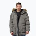 Pánska zimná bunda Pitbull Fisk Quilted Hooded olive 4