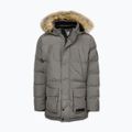 Pánska zimná bunda Pitbull Fisk Quilted Hooded olive 5