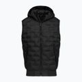 Pánska vesta Pitbull Fisk Quilted Hooded black 5