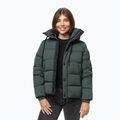 Dámska zimná bunda Pitbull Amalia Padded Hooded dark green 4
