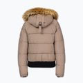 Dámska zimná bunda Pitbull Azalea Quilted Hooded dark sand 8