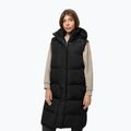 Dámska vesta Pitbull Ashley Padded Hooded Long black