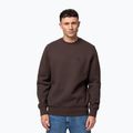 Pánska mikina Pitbull Small Logo Crewneck dark chocolate