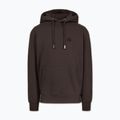 Pánska mikina Pitbull Small Logo Hooded dark chocolate