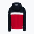Pánska mikina Pitbull Gibson Hooded dark navy/red 5