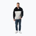 Pánska mikina Pitbull Gibson Hooded black/grey melange 2