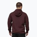 Pánska mikina s kapucňou Pitbull Norton Hooded dark burgundy 3