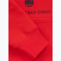 Pánska mikina Pitbull So Cal Hooded fluorescent red 9
