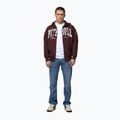 Pánska mikina Pitbull Norton Hooded Zip dark burgundy 2