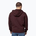 Pánska mikina Pitbull Norton Hooded Zip dark burgundy 3