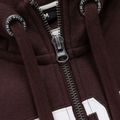 Pánska mikina Pitbull Norton Hooded Zip dark burgundy 7