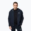 Pánska mikina Pitbull San Diego Ca Hooded Zip dark navy/red 5