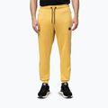 Pánske nohavice Pitbull Trackpants Tape Logo Terry Group pale yellow