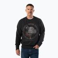 Pánska mikina Pitbull Strenght & Respect Crewneck washed dark graphite