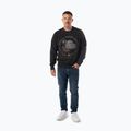 Pánska mikina Pitbull Strenght & Respect Crewneck washed dark graphite 2