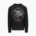 Pánska mikina Pitbull Strenght & Respect Crewneck washed dark graphite 5