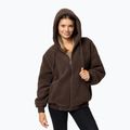 Dámska mikina Pitbull Daisy Hooded Zip dark chocolate 4